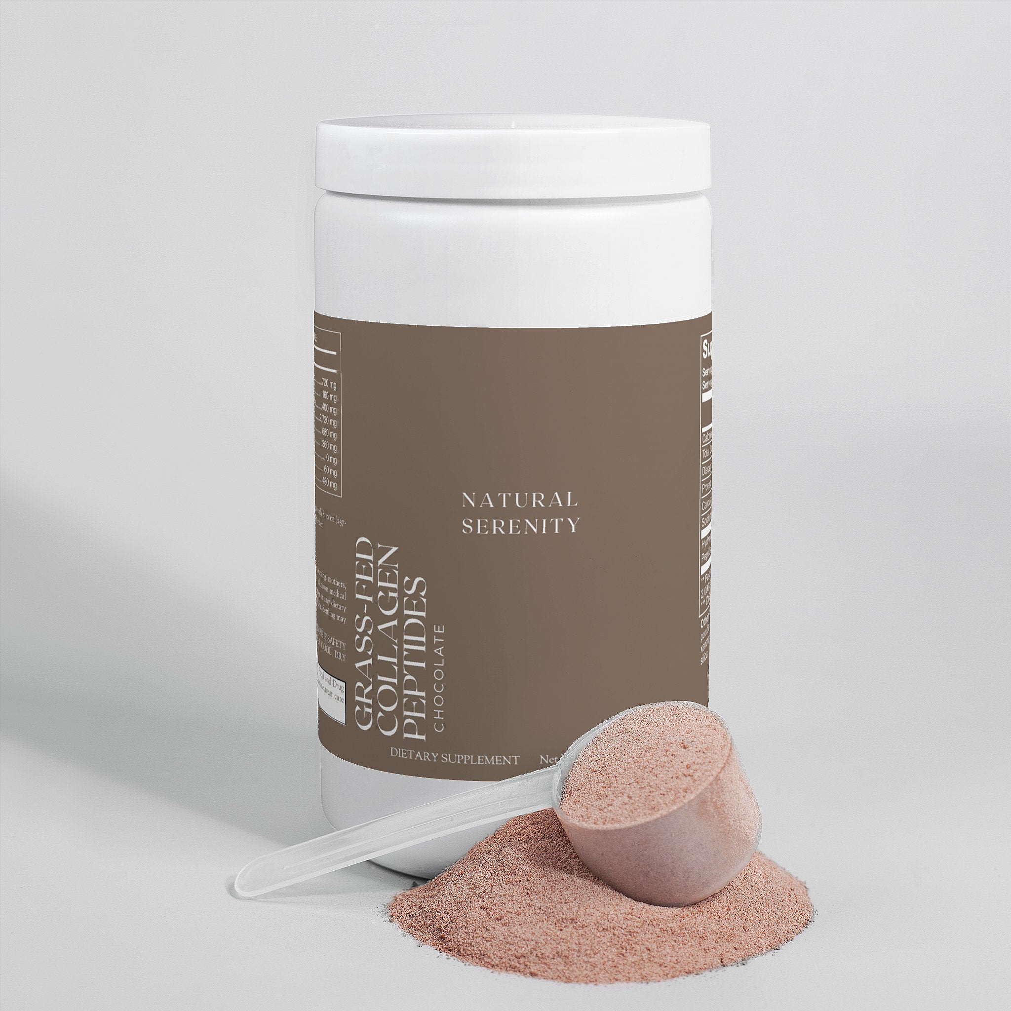 Grass-Fed Collagen Peptides Powder (Chocolate)