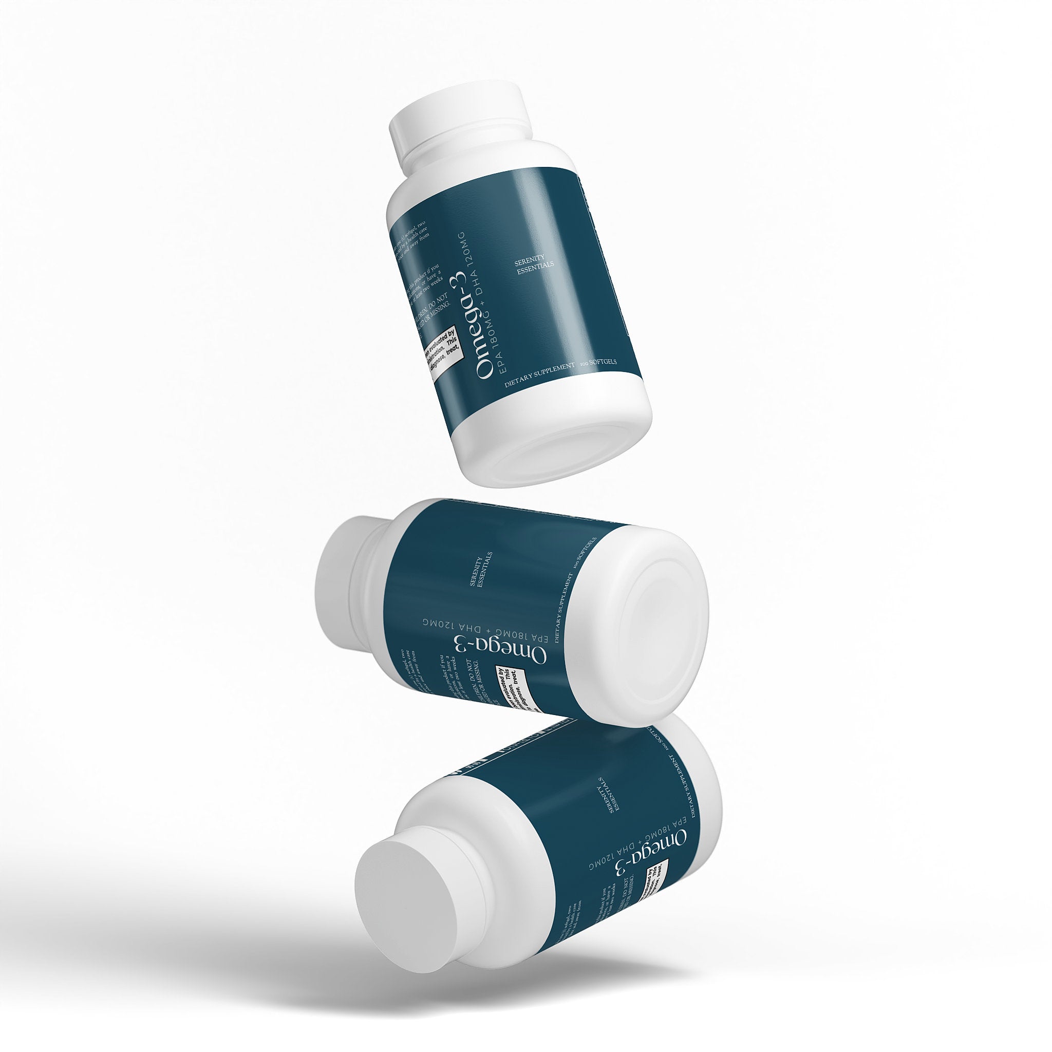 Omega-3 EPA 180mg + DHA 120mg Serenity Lab
