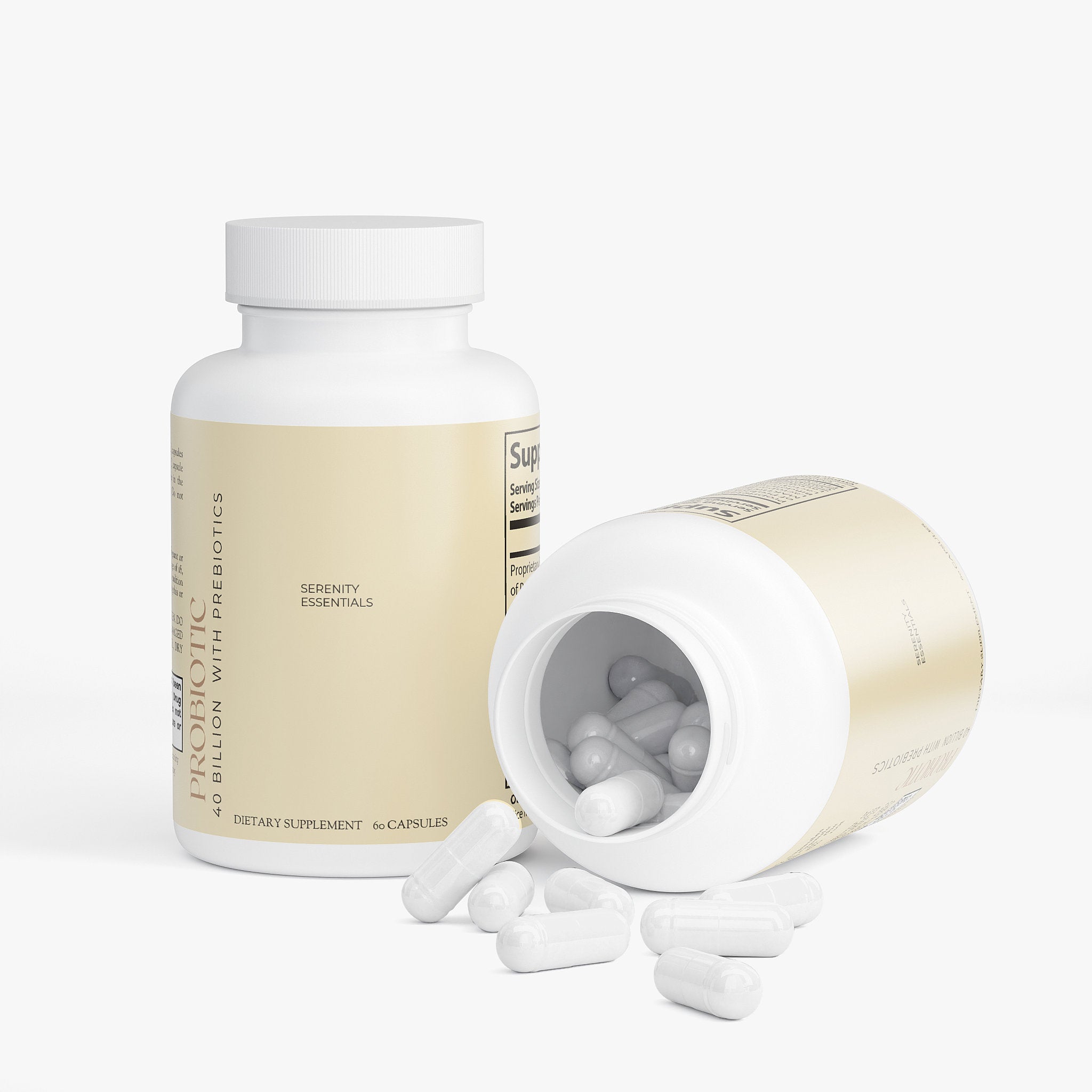 Probiotic 40 Billion with Prebiotics Serenity Lab