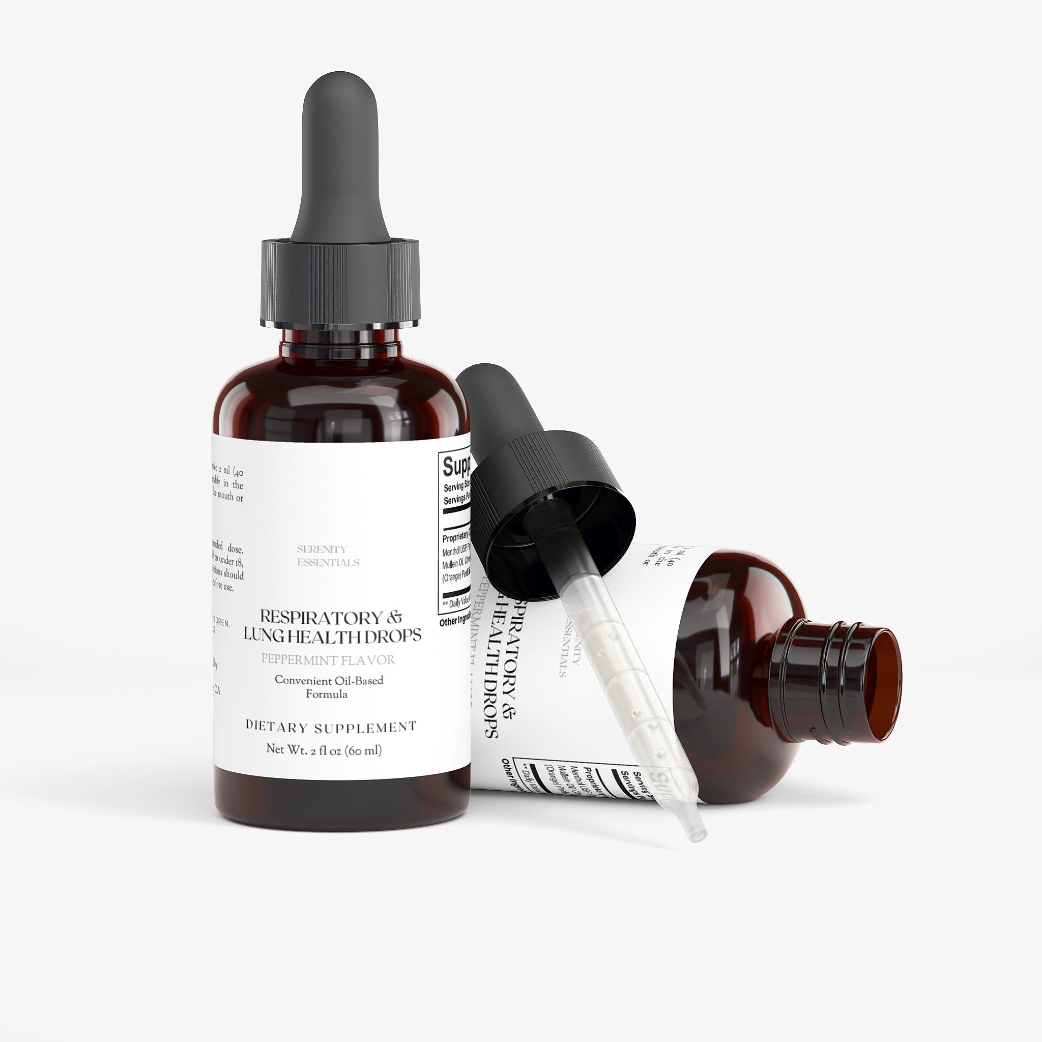 Respiratory & Lung Health Drops Serenity Lab