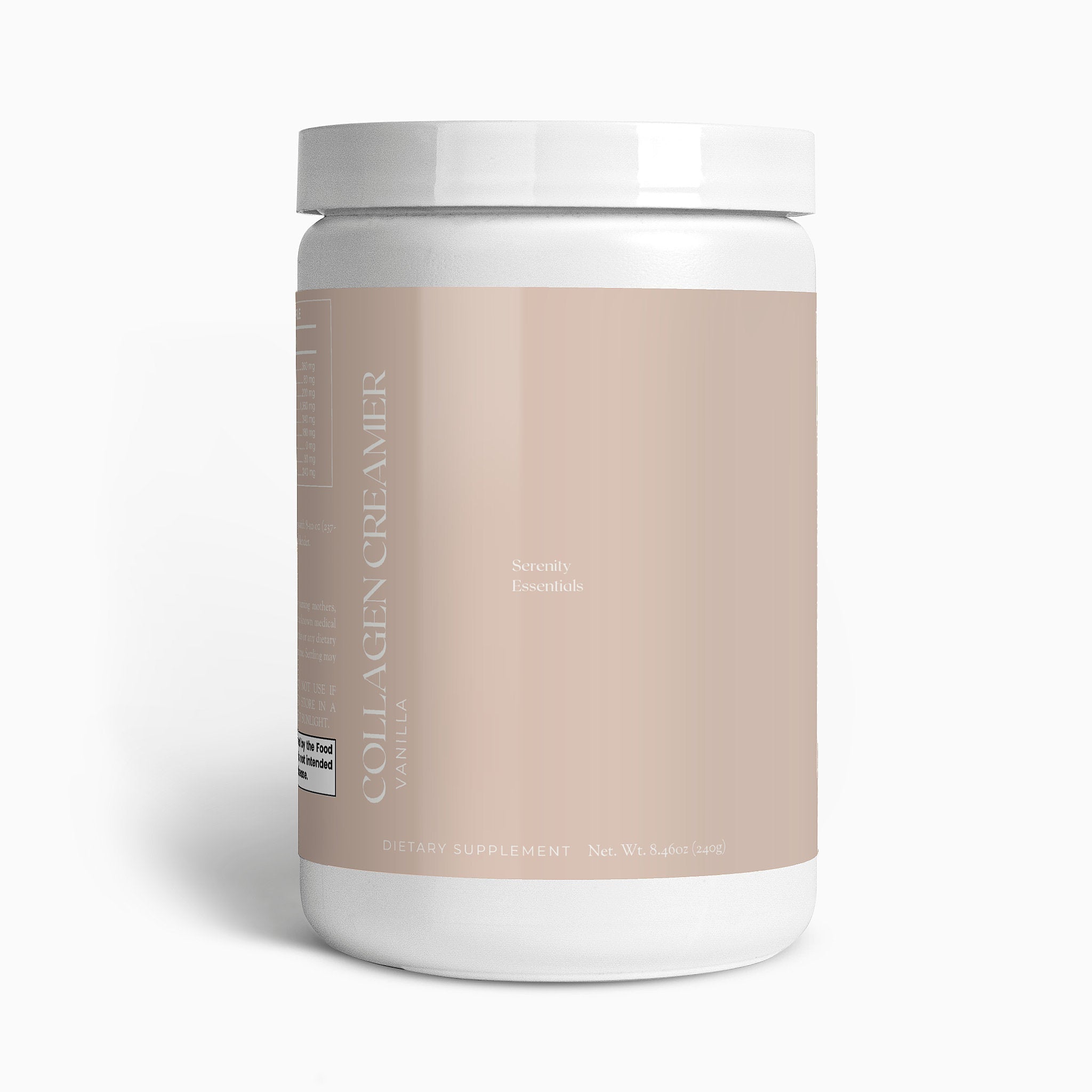 Grass-Fed Collagen Creamer (Vanilla) Serenity Lab