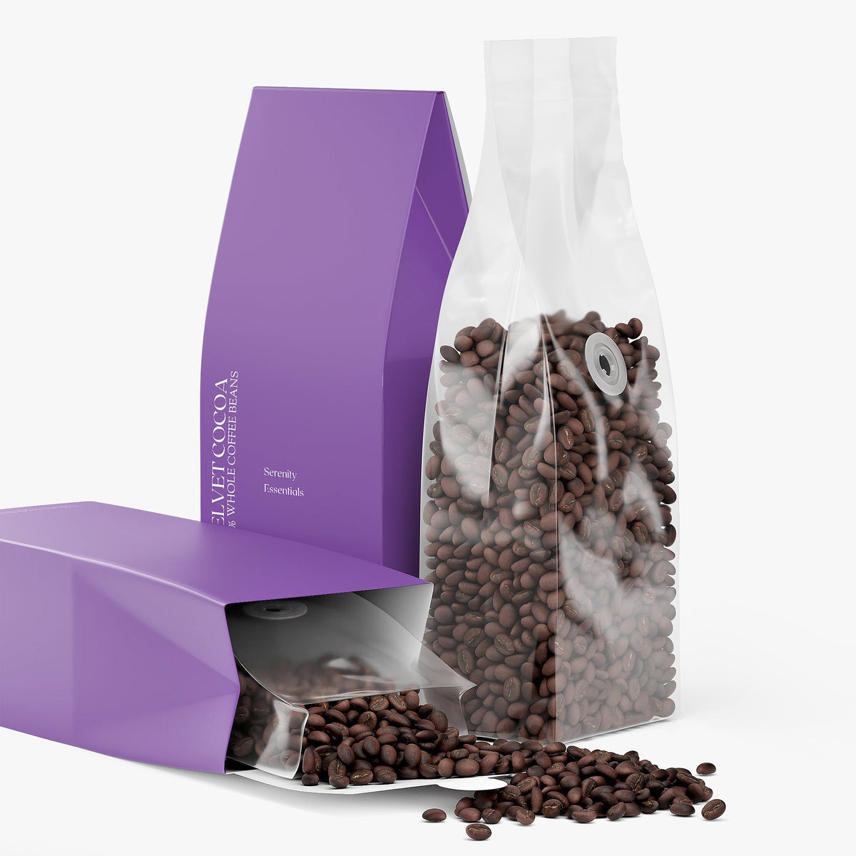 Velvet Cocoa Coffee (Medium Roast) Serenity Lab