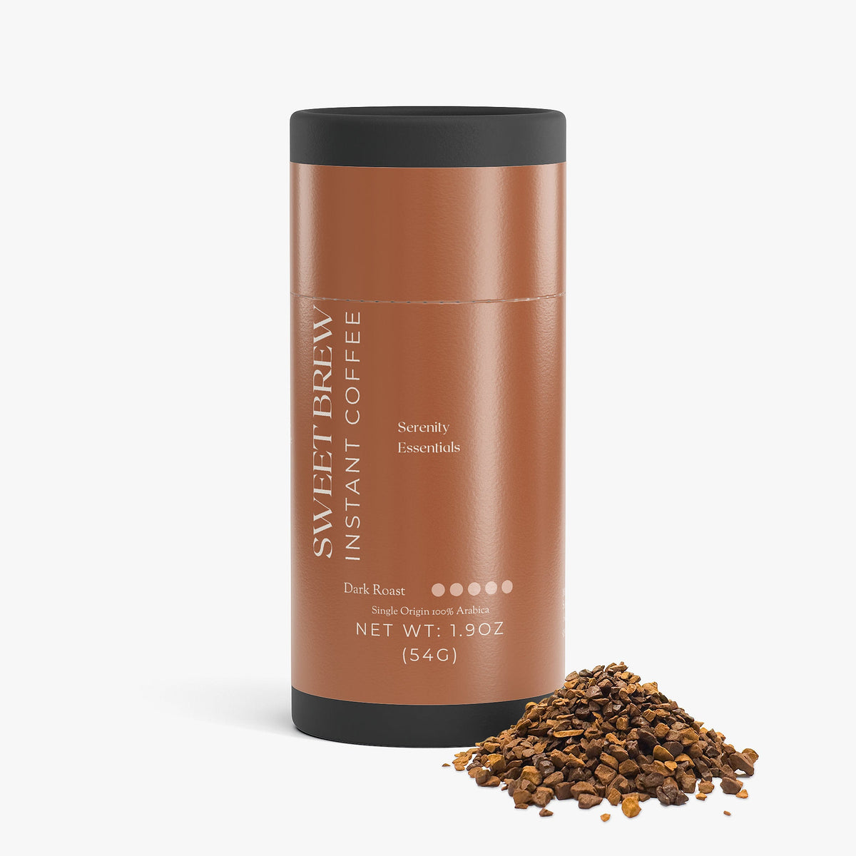 Sweet Brew Instant Coffee (Dark Roast) Serenity Lab