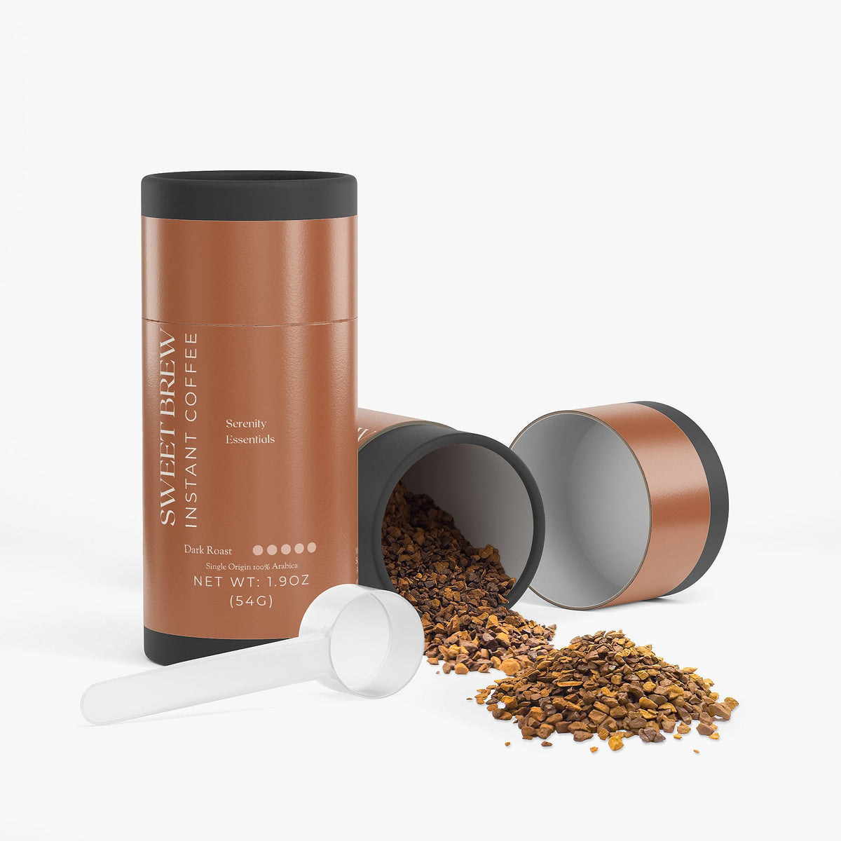 Sweet Brew Instant Coffee (Dark Roast) Serenity Lab