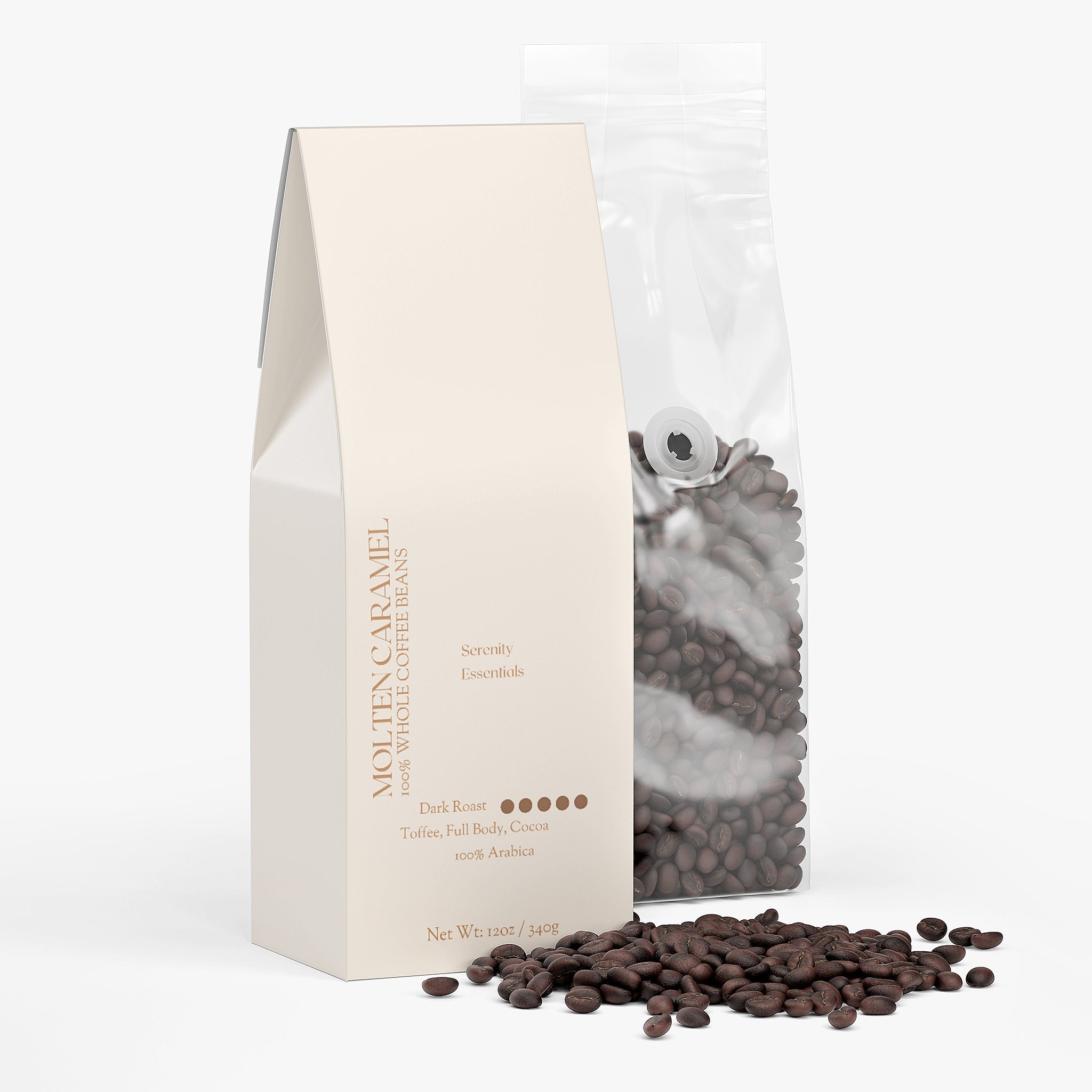 Molten Caramel Coffee (Dark Roast) Serenity Lab