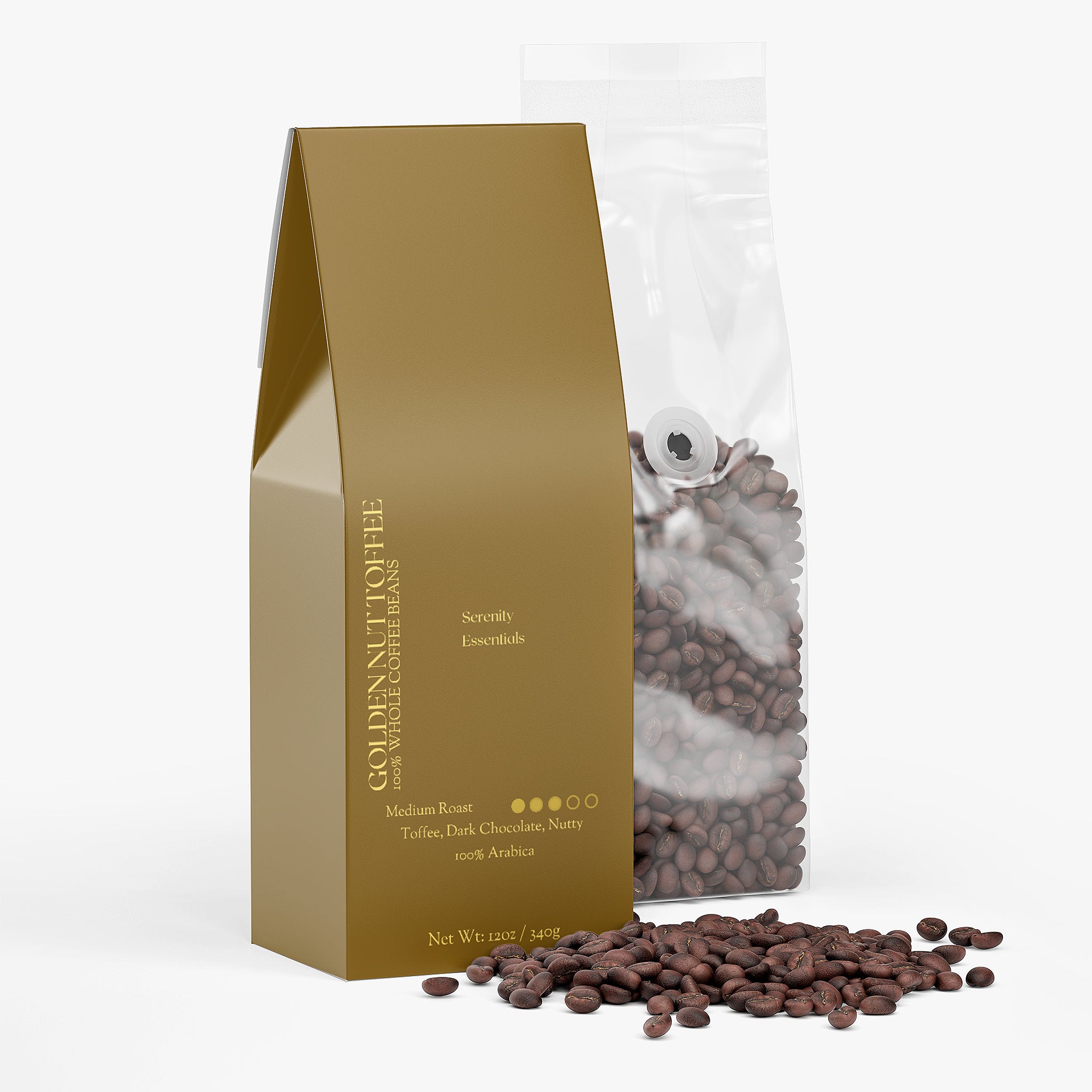 Golden Nut Toffee Coffee (Medium Roast)