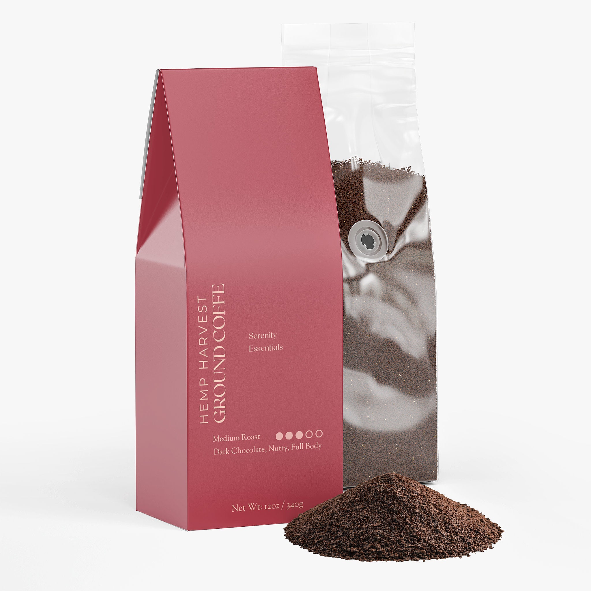 Hemp Harvest Coffee (Medium Roast) Serenity Lab