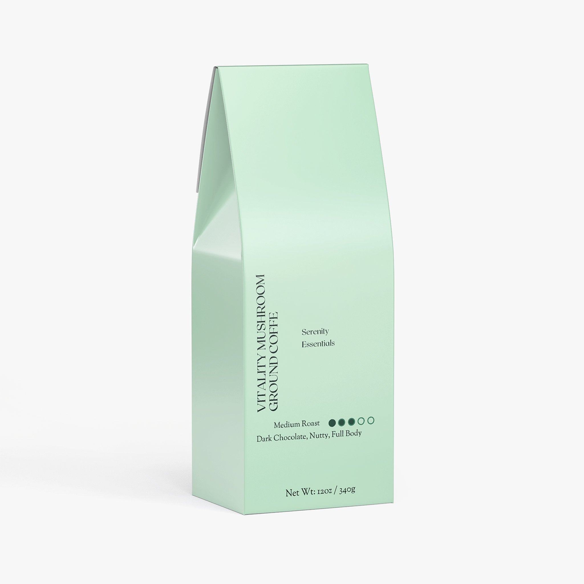 Vitality Mushroom Coffee (Medium Roast) Serenity Lab