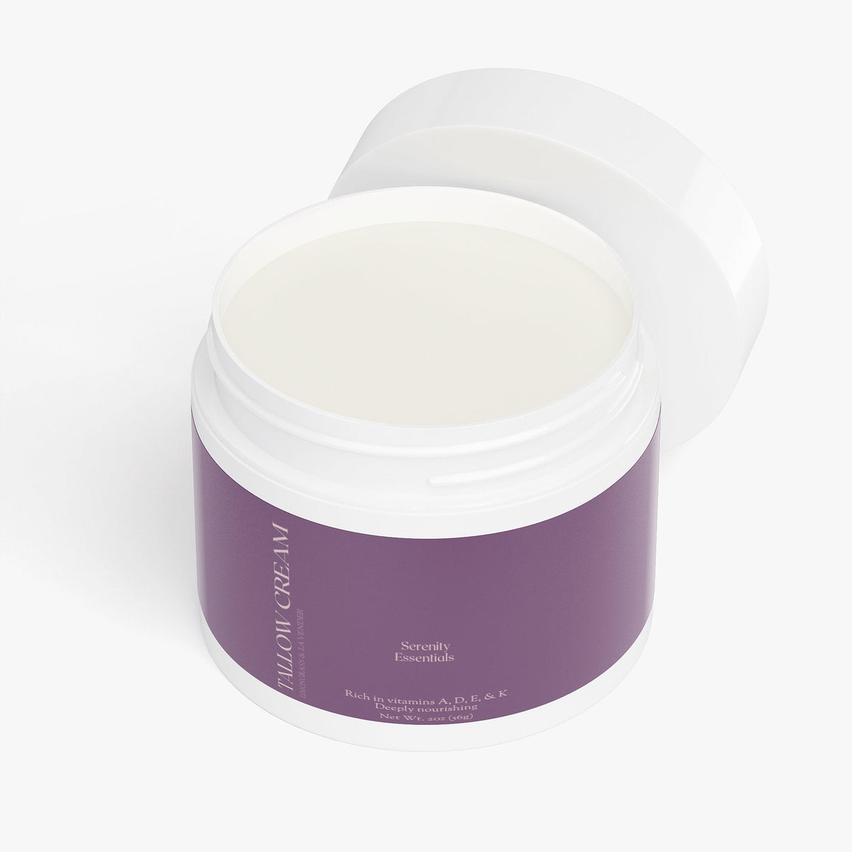 Tallow Cream Lemongrass & Lavender Serenity Lab