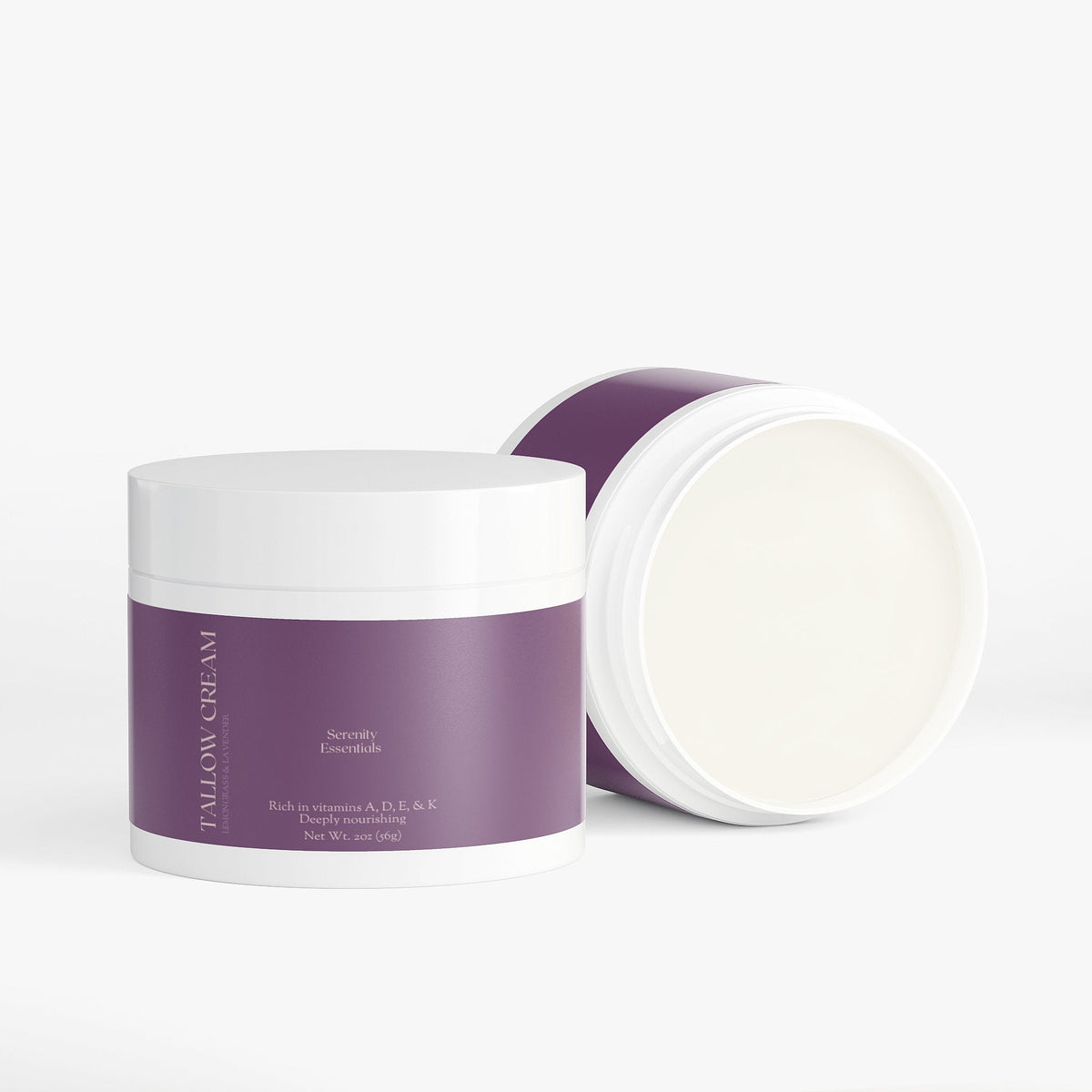 Tallow Cream Lemongrass & Lavender Serenity Lab