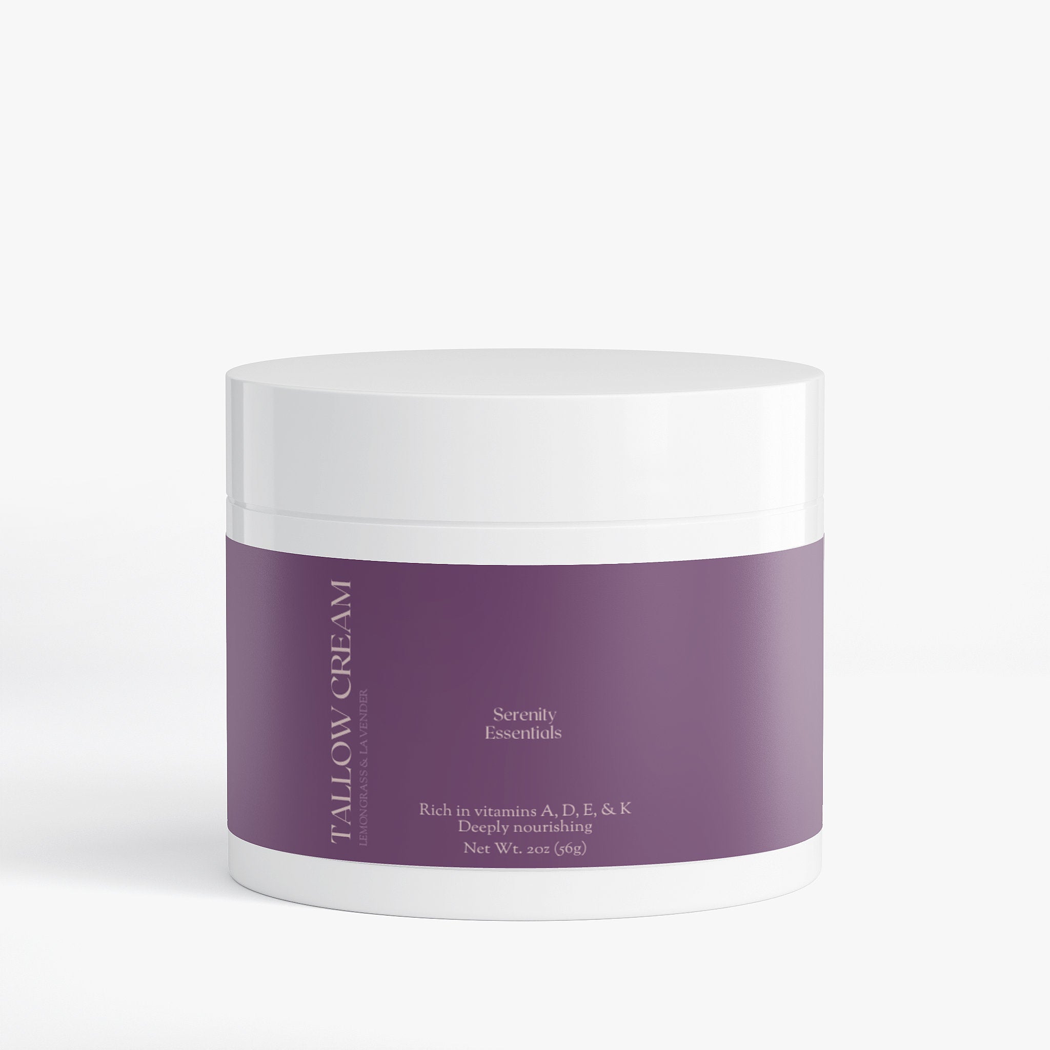 Tallow Cream Lemongrass & Lavender Serenity Lab