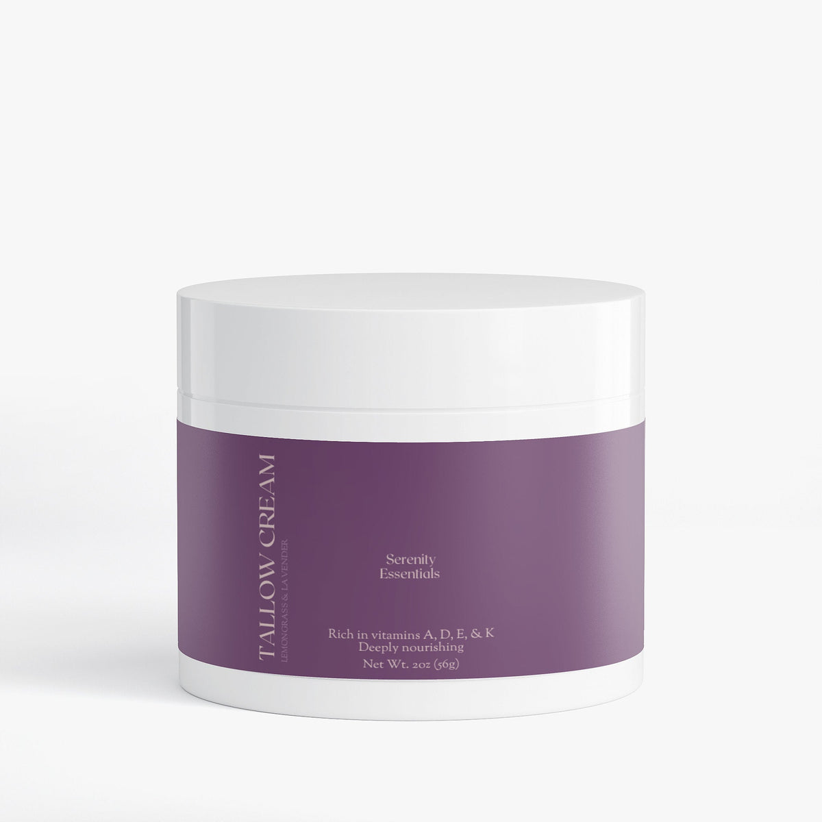 Tallow Cream Lemongrass & Lavender Serenity Lab