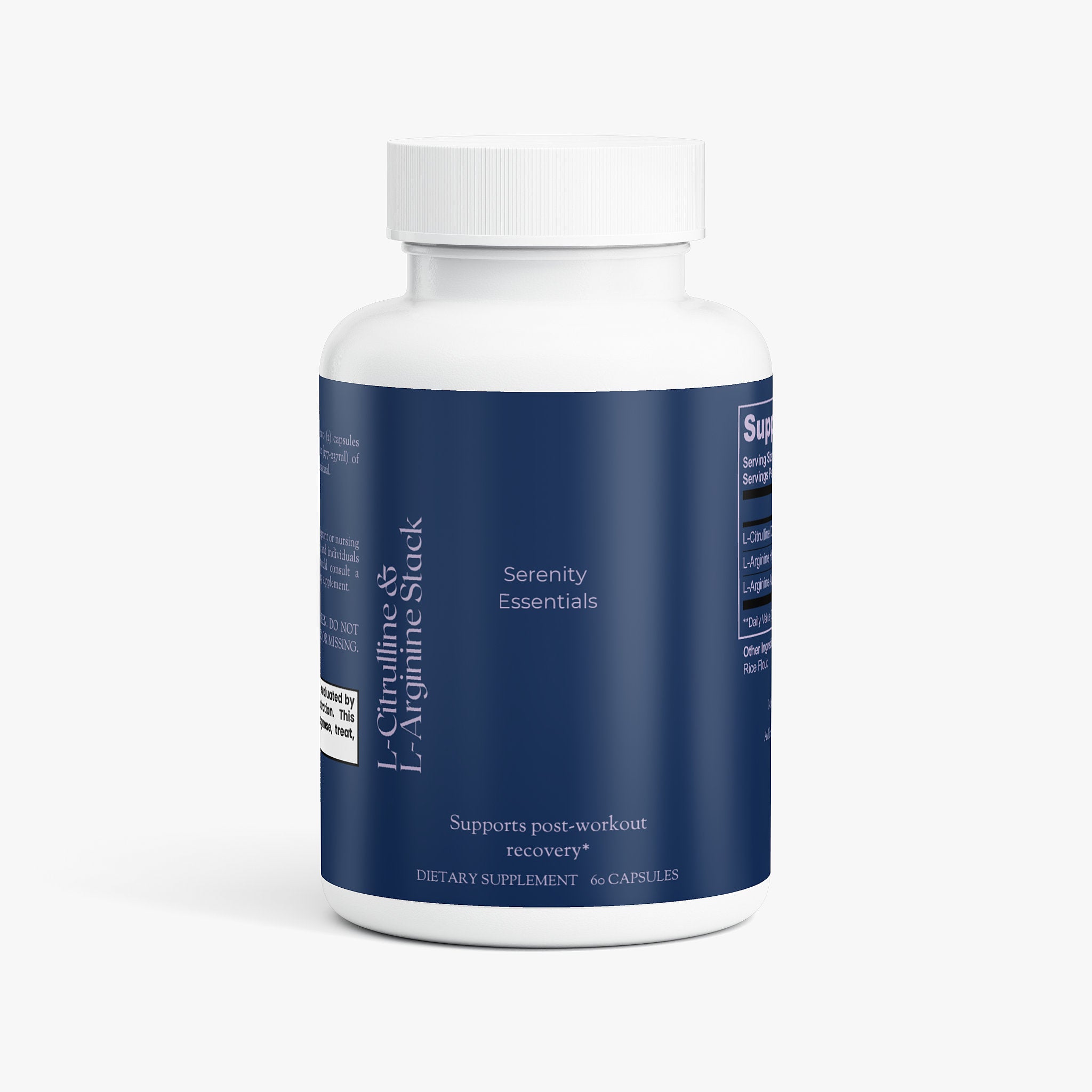 L-Citrulline & L-Arginine Stack Serenity Lab