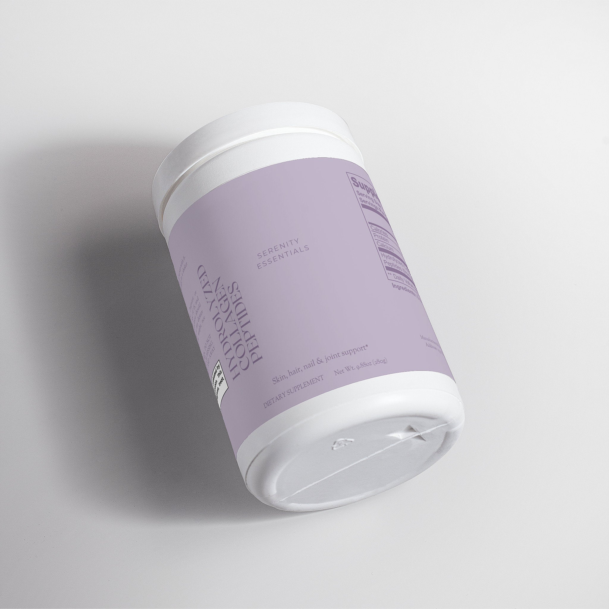 Grass-Fed Hydrolyzed Collagen Peptides Serenity Lab