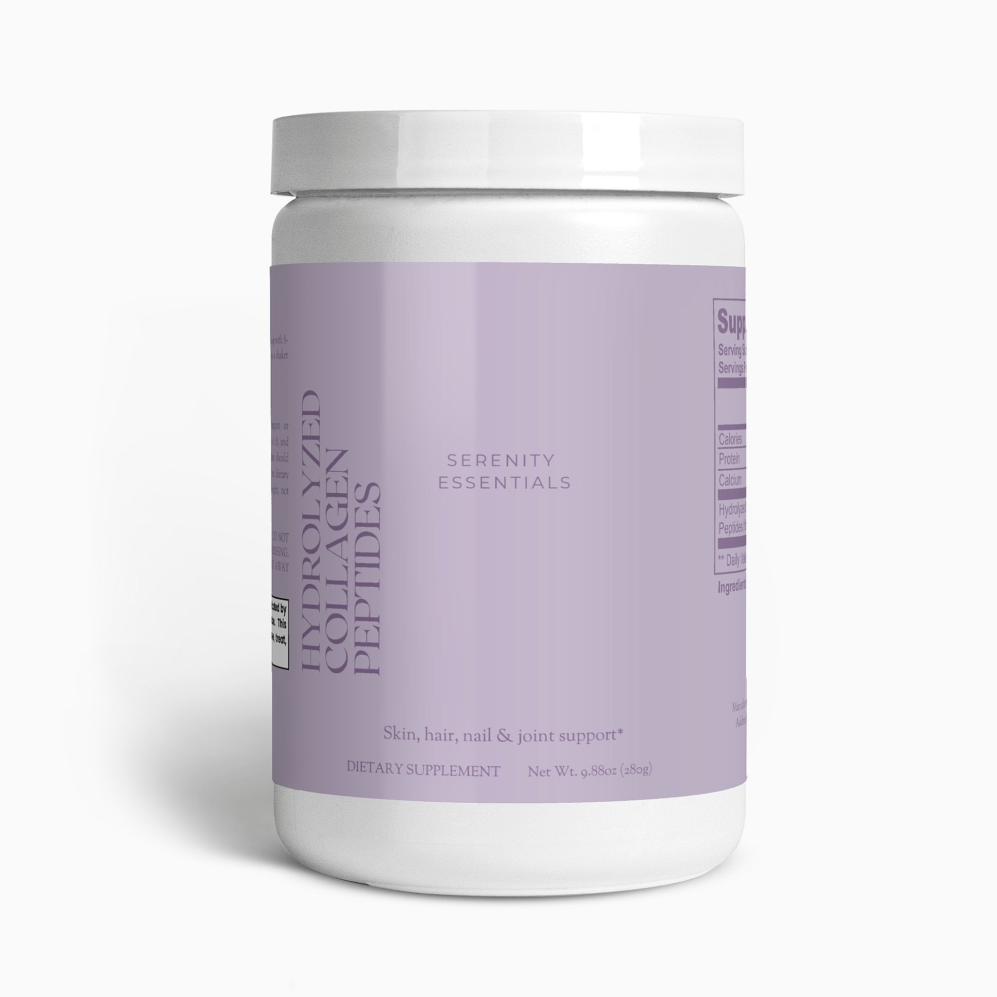 Grass-Fed Hydrolyzed Collagen Peptides Serenity Lab