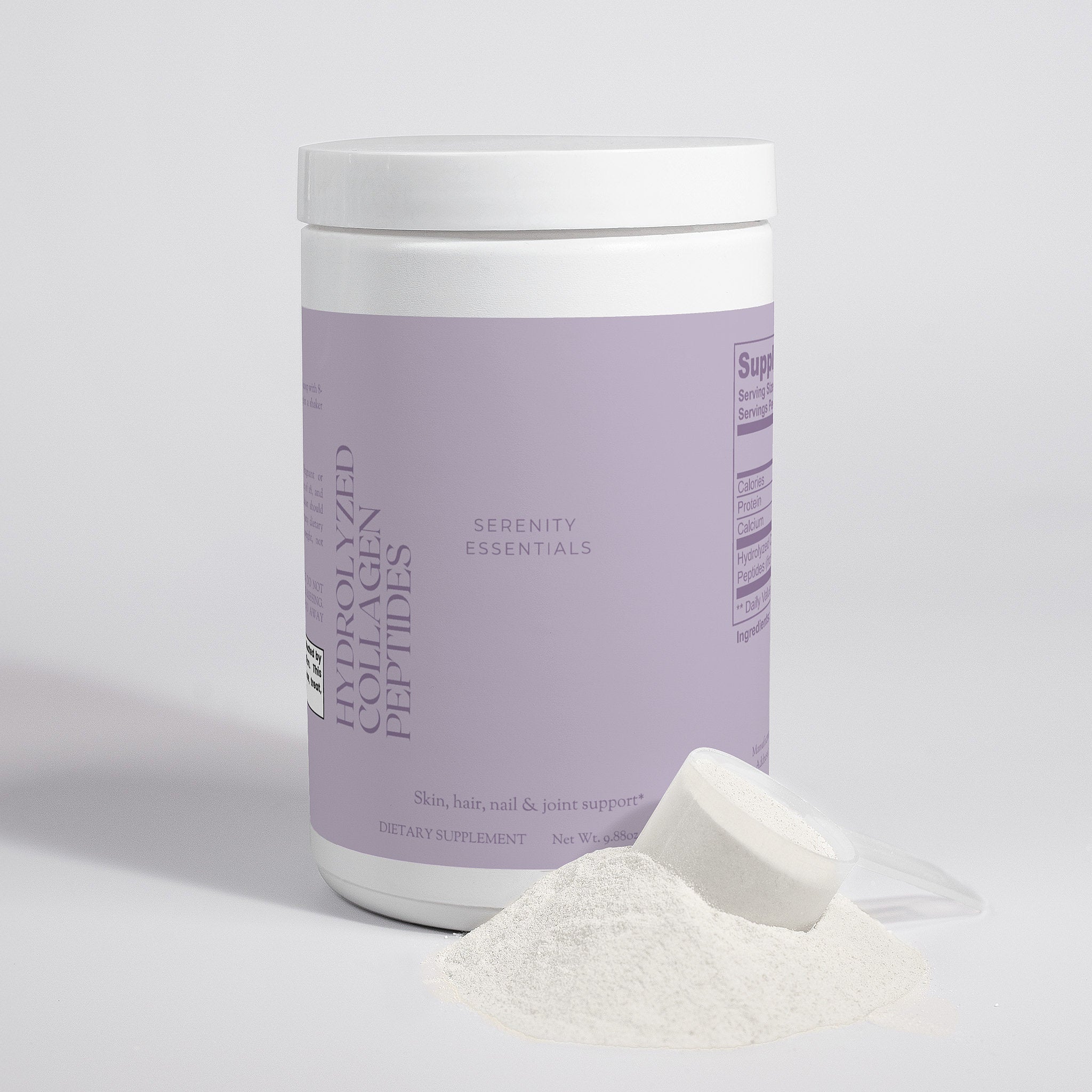 Grass-Fed Hydrolyzed Collagen Peptides Serenity Lab