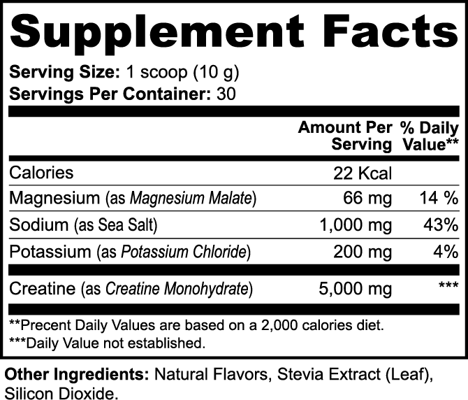 Creatine + Electrolyte