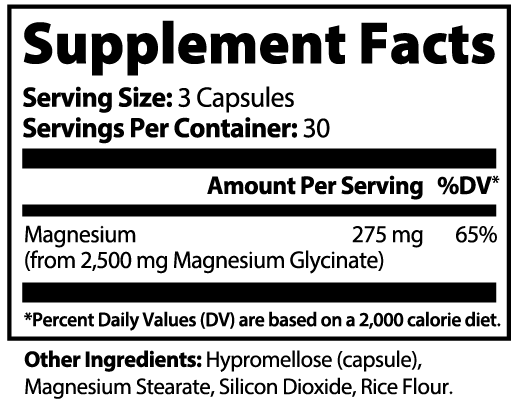 Magnesium Glycinate Serenity Lab